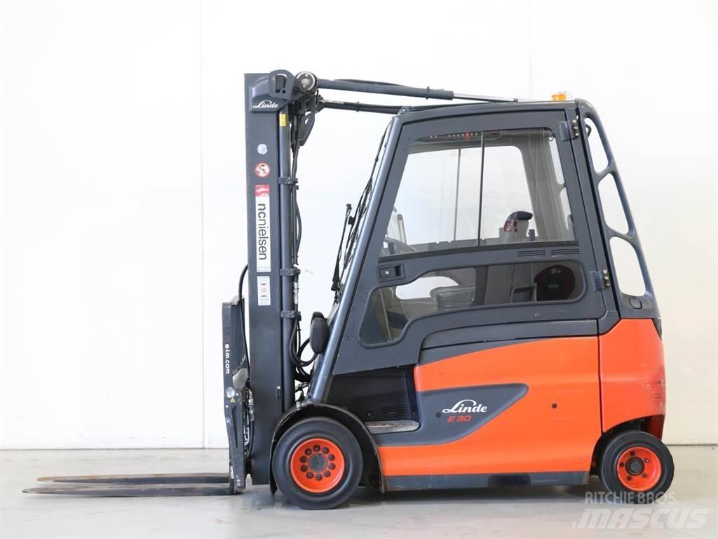 Linde E30/600HL/387 Електрически вилични кари-повдигачи