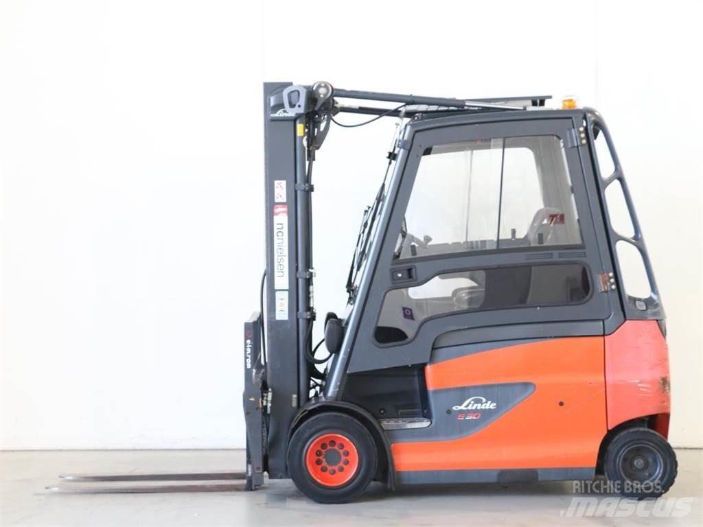 Linde E30/600HL/387 Електрически вилични кари-повдигачи