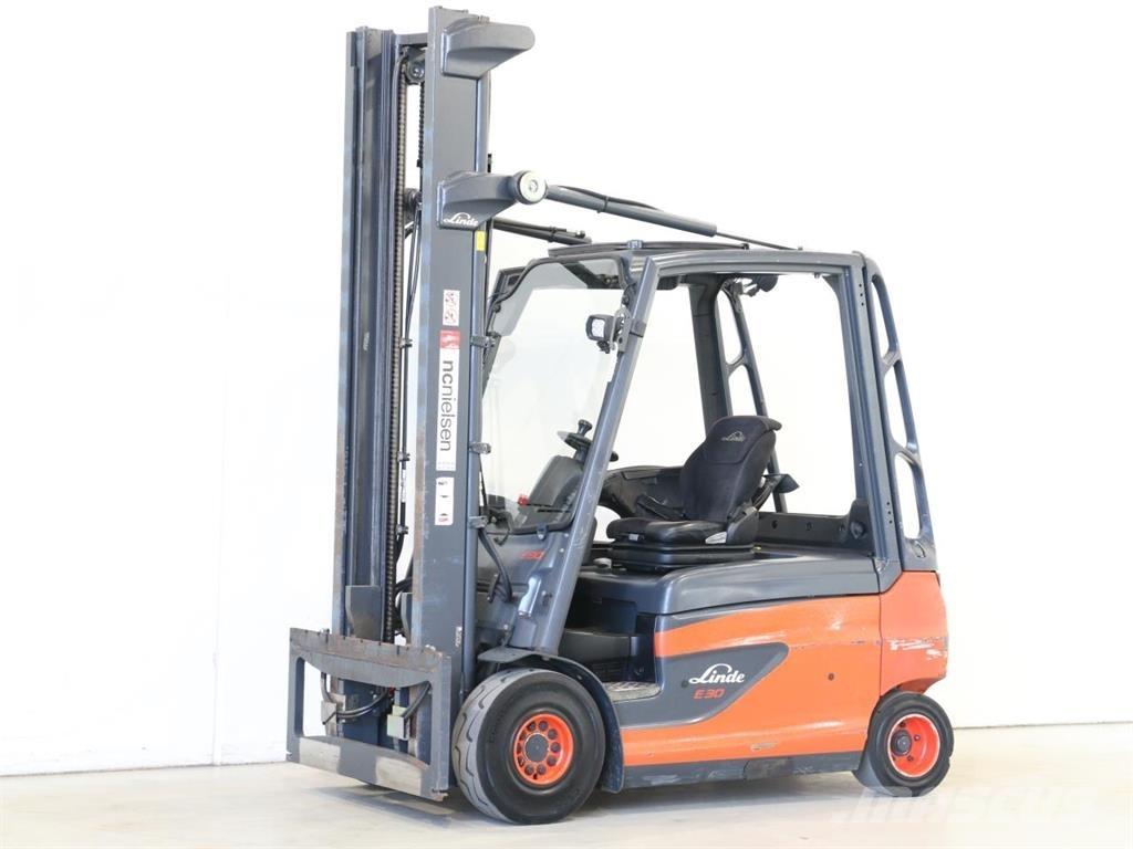 Linde E30L/387 Електрически вилични кари-повдигачи