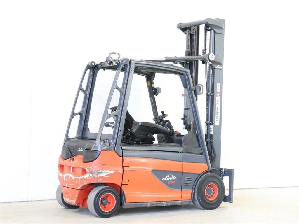 Linde E30L/387 Електрически вилични кари-повдигачи