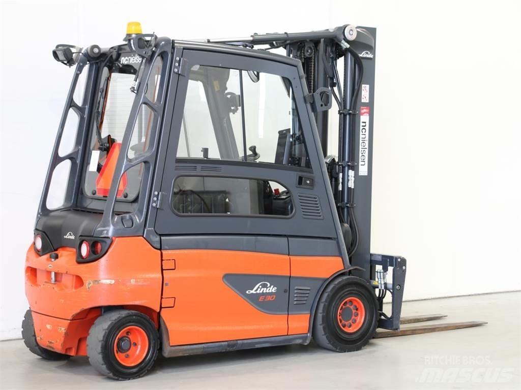 Linde E30L/387 Електрически вилични кари-повдигачи