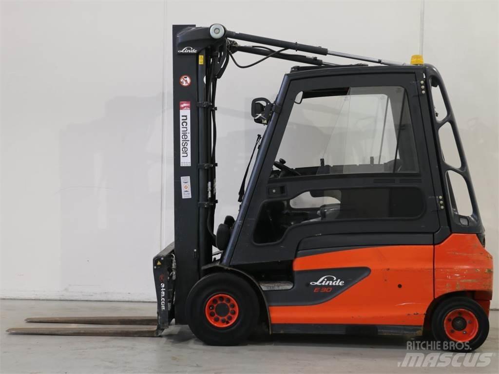 Linde E30L/387 Електрически вилични кари-повдигачи