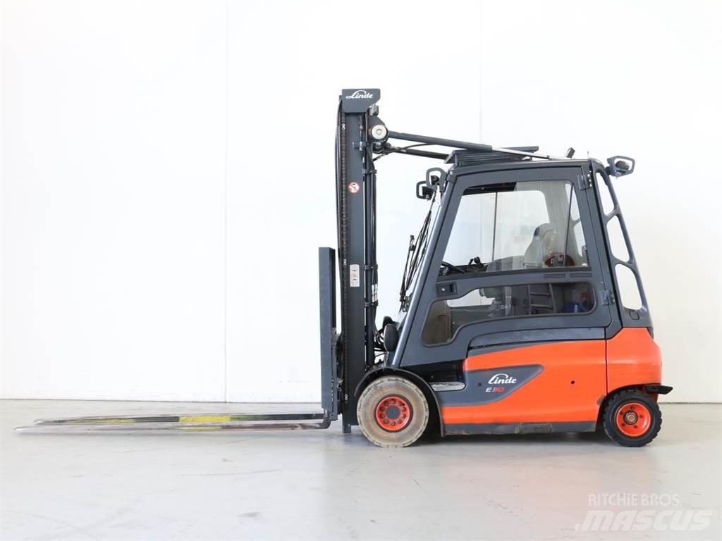 Linde E30L/387 Електрически вилични кари-повдигачи
