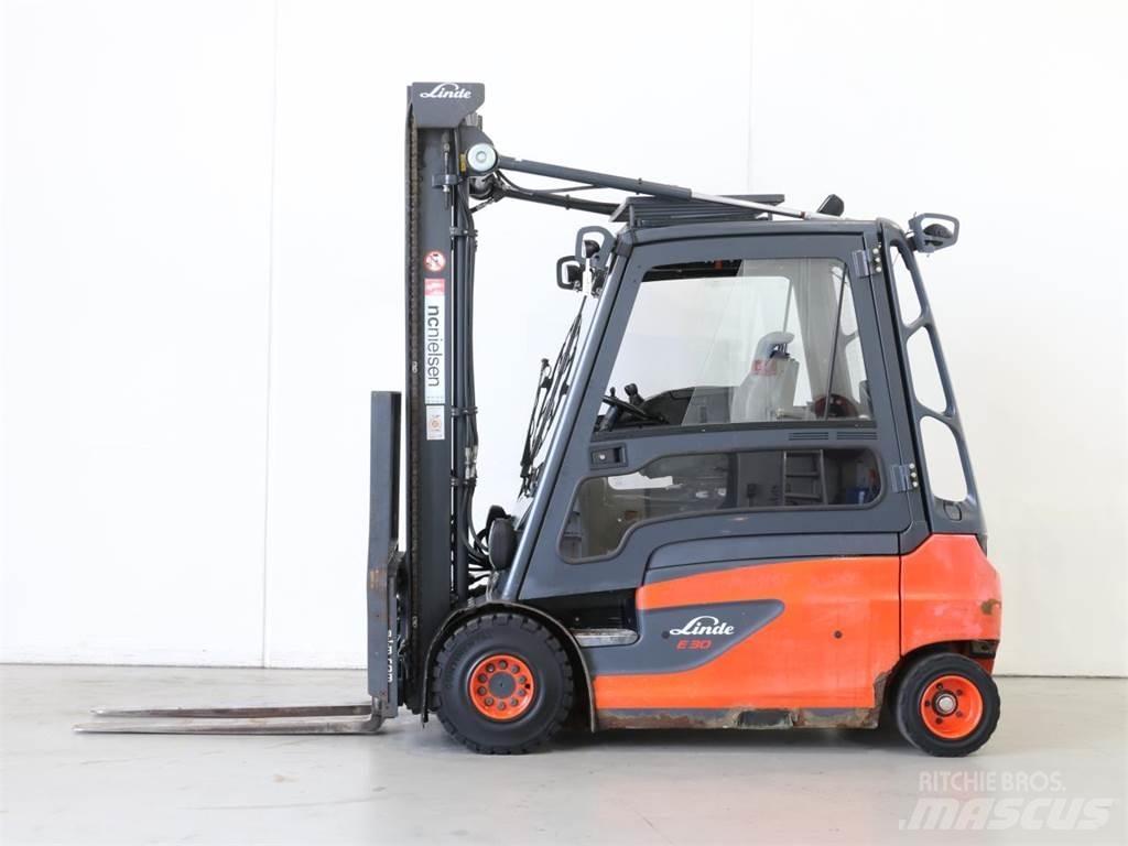 Linde E30L/387 Електрически вилични кари-повдигачи