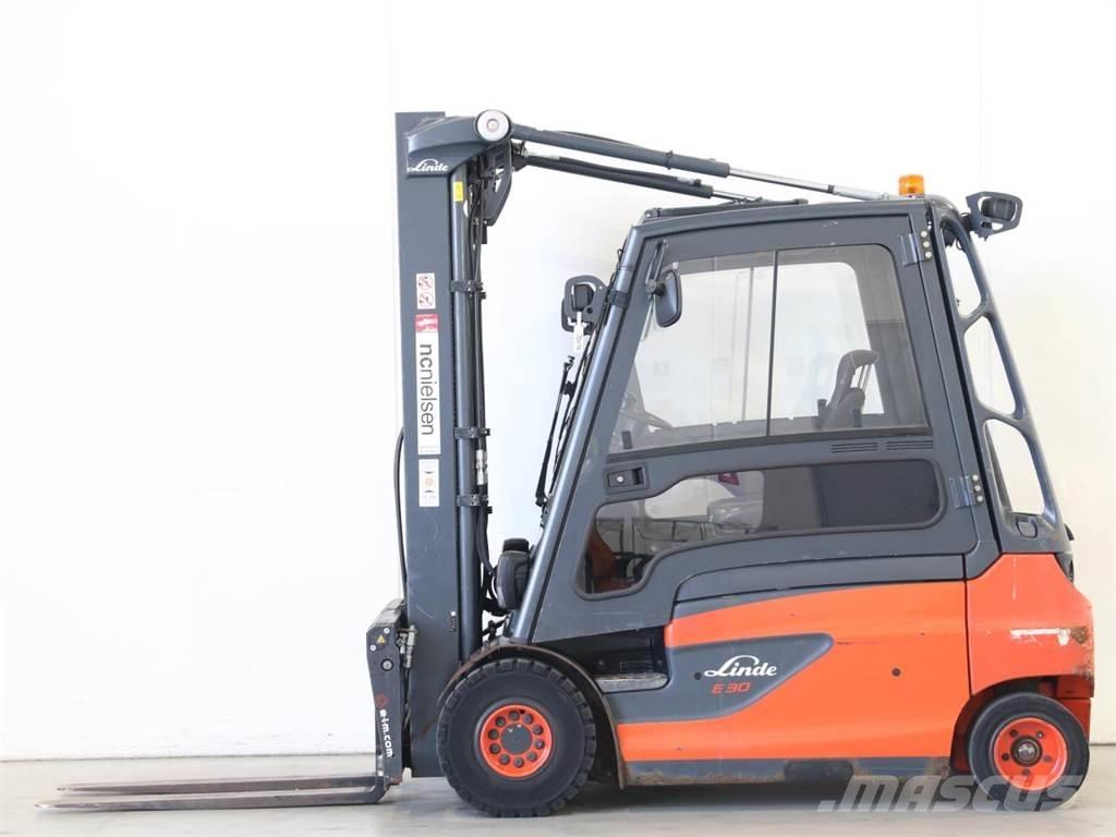 Linde E30L/387 Електрически вилични кари-повдигачи