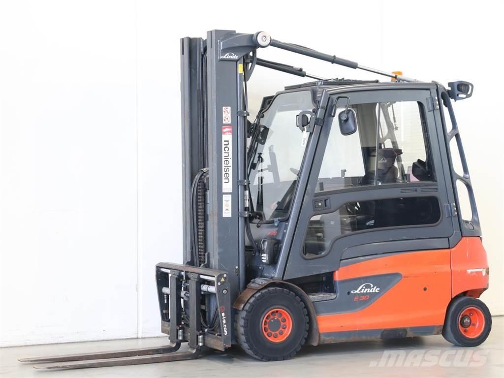 Linde E30L/387 Електрически вилични кари-повдигачи