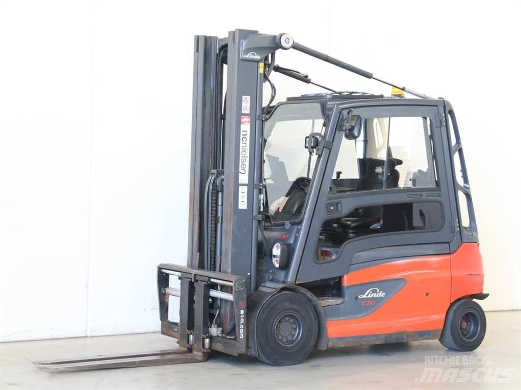 Linde E30L/387 Електрически вилични кари-повдигачи