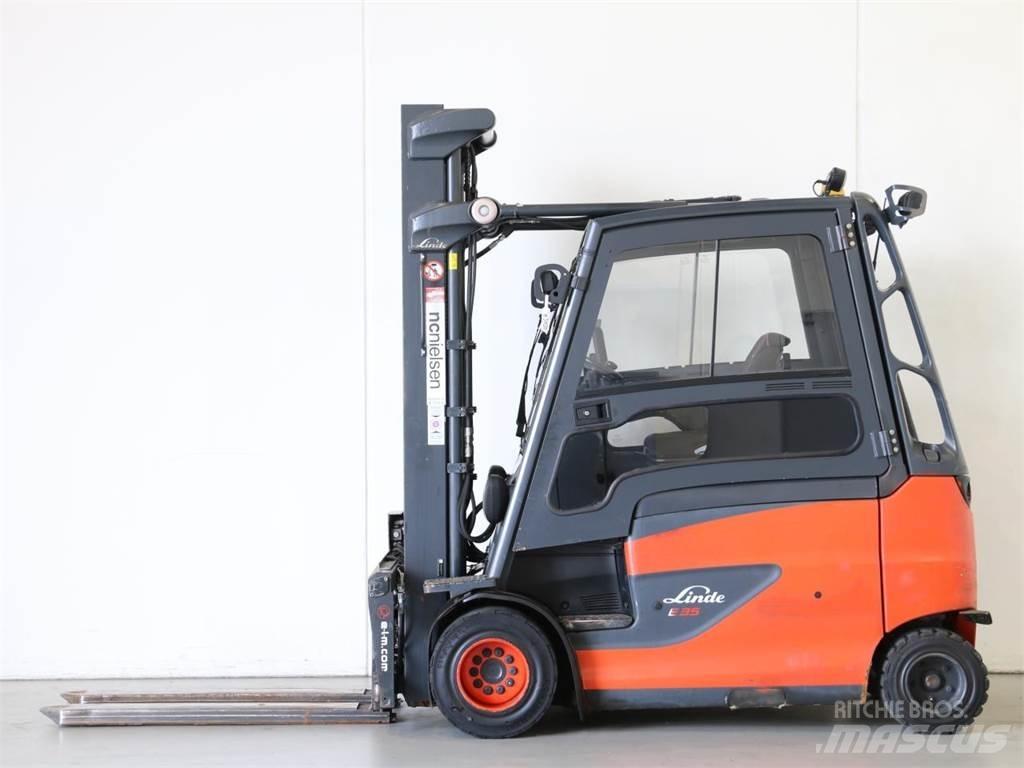 Linde E35HL/387 Електрически вилични кари-повдигачи