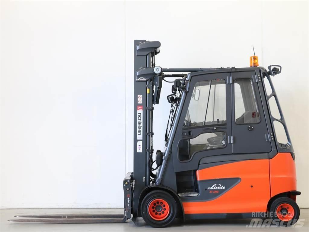 Linde E35HL/387 Електрически вилични кари-повдигачи