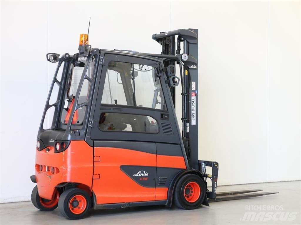 Linde E35HL/387 Електрически вилични кари-повдигачи