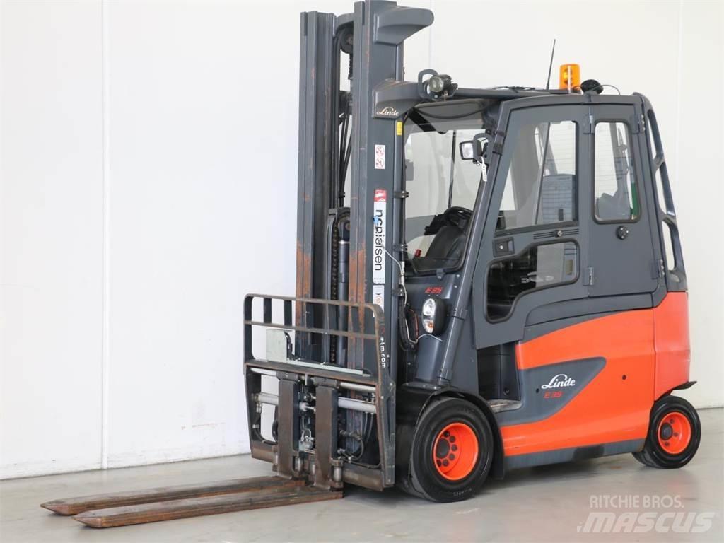 Linde E35HL/387 Електрически вилични кари-повдигачи
