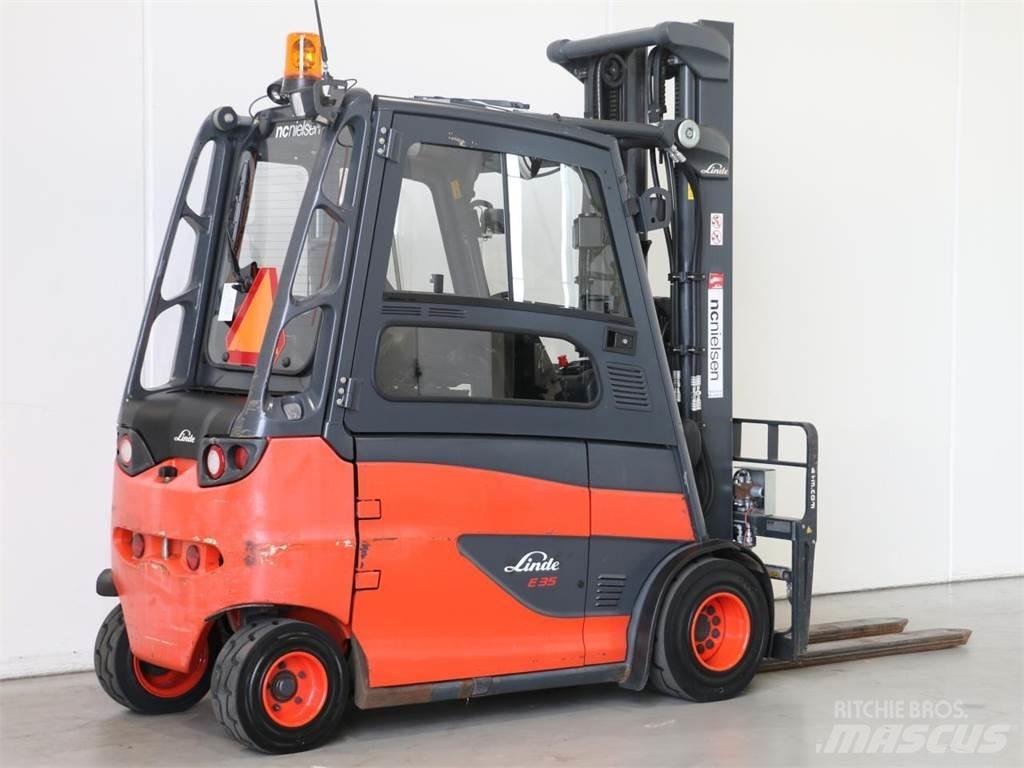 Linde E35HL/387 Електрически вилични кари-повдигачи