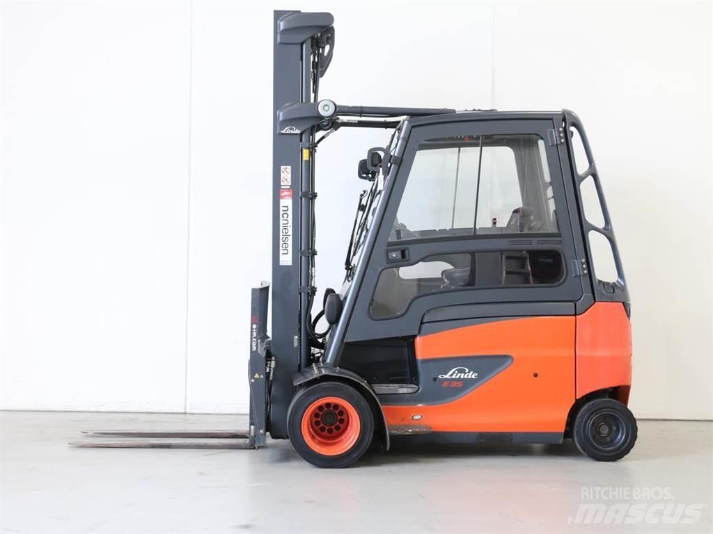 Linde E35HL/387 Електрически вилични кари-повдигачи