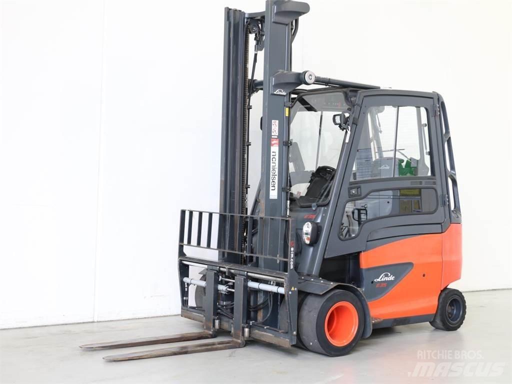 Linde E35HL/387 Електрически вилични кари-повдигачи