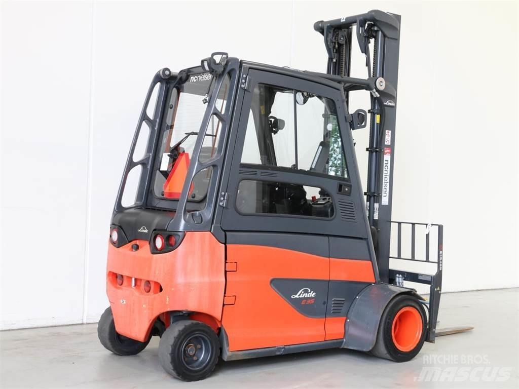 Linde E35HL/387 Електрически вилични кари-повдигачи