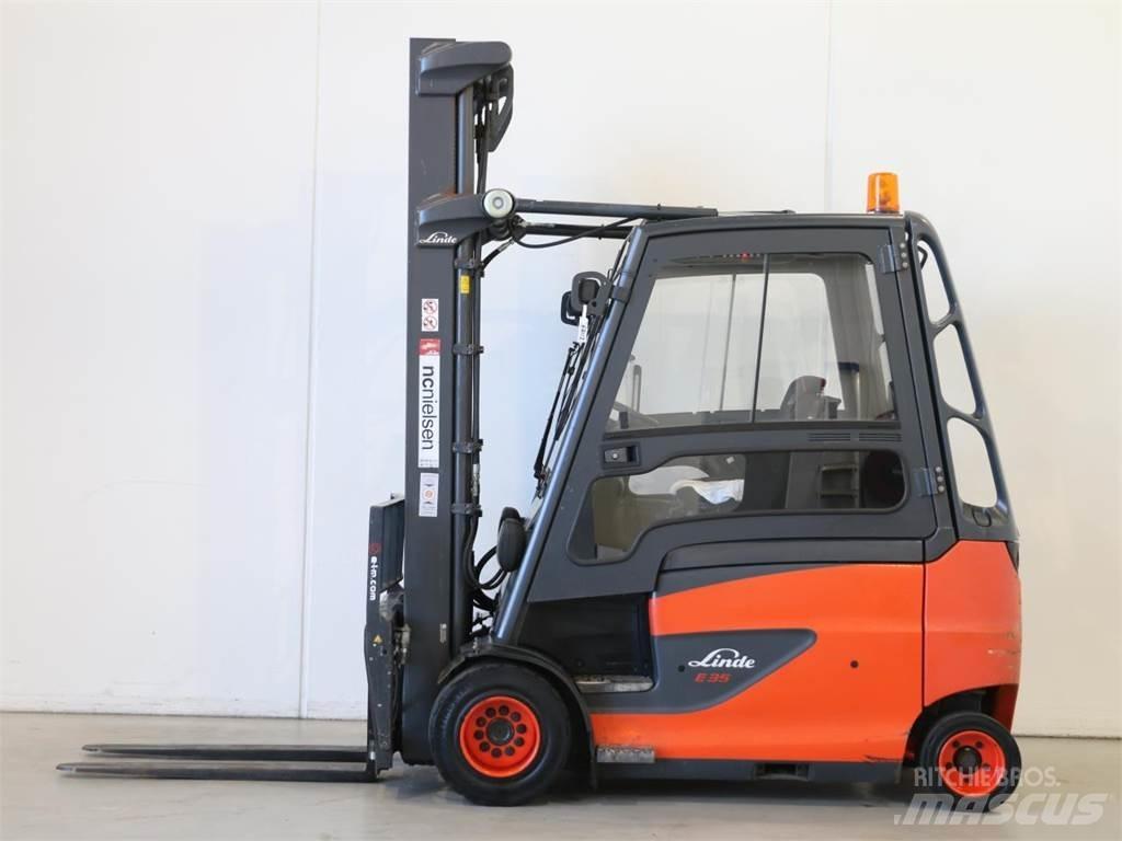 Linde E35HL/387 Електрически вилични кари-повдигачи