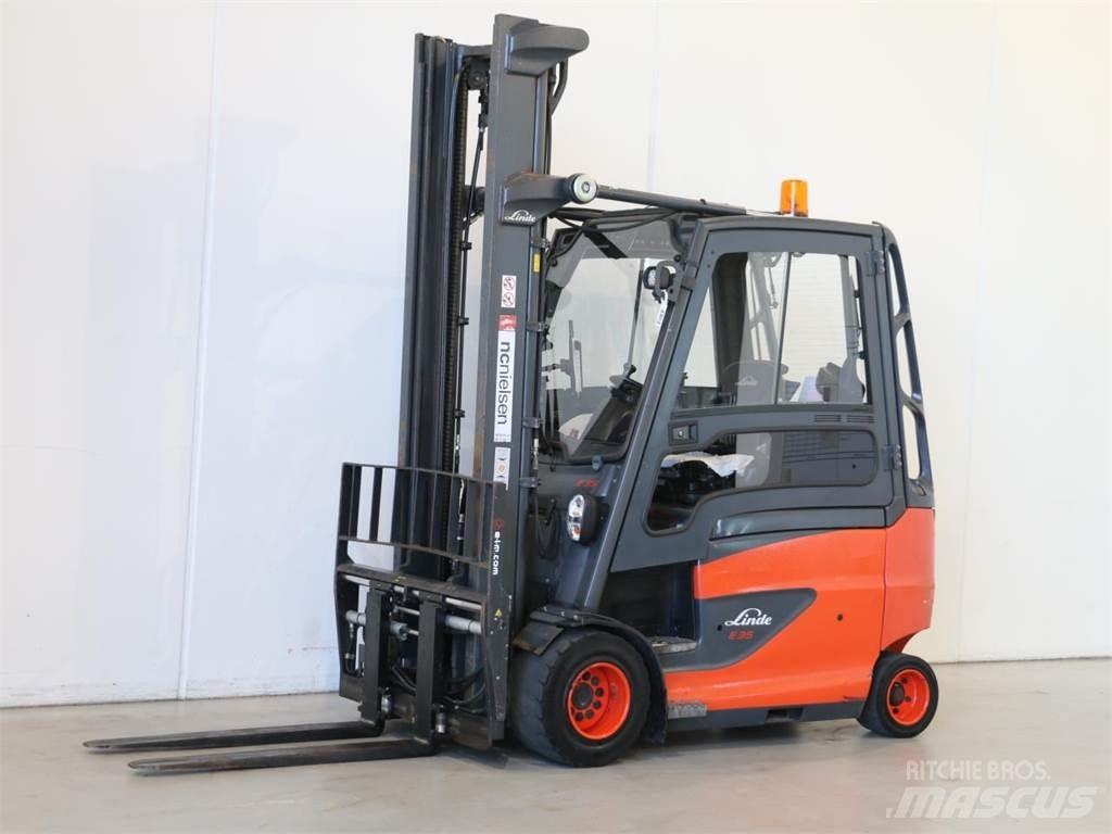 Linde E35HL/387 Електрически вилични кари-повдигачи
