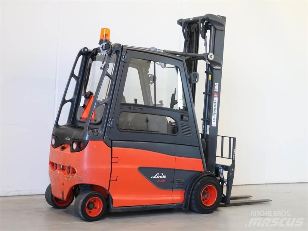 Linde E35HL/387 Електрически вилични кари-повдигачи