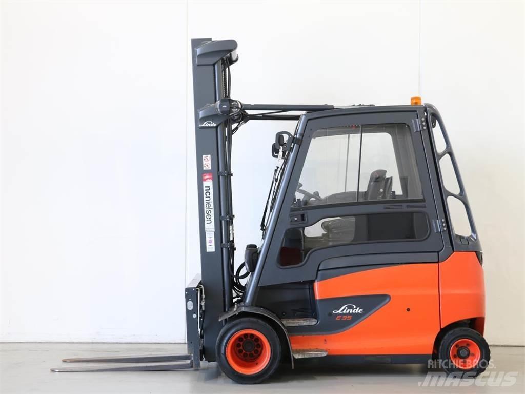 Linde E35HL/387 Електрически вилични кари-повдигачи
