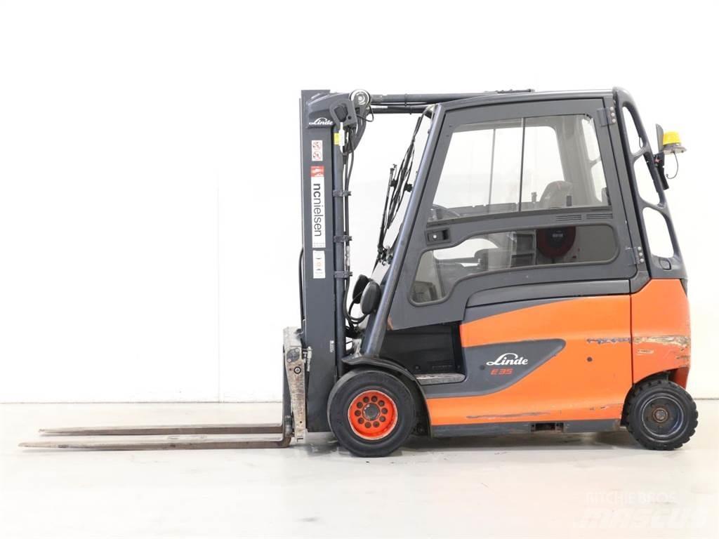 Linde E35HL/387 Електрически вилични кари-повдигачи