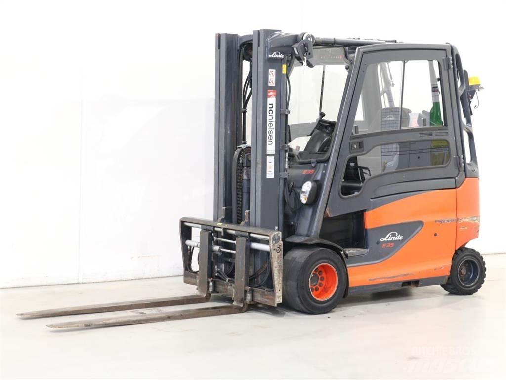 Linde E35HL/387 Електрически вилични кари-повдигачи