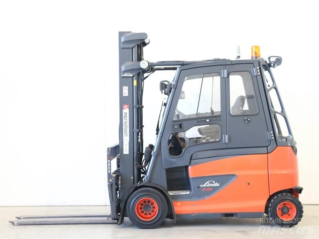 Linde E35HL/387 Електрически вилични кари-повдигачи