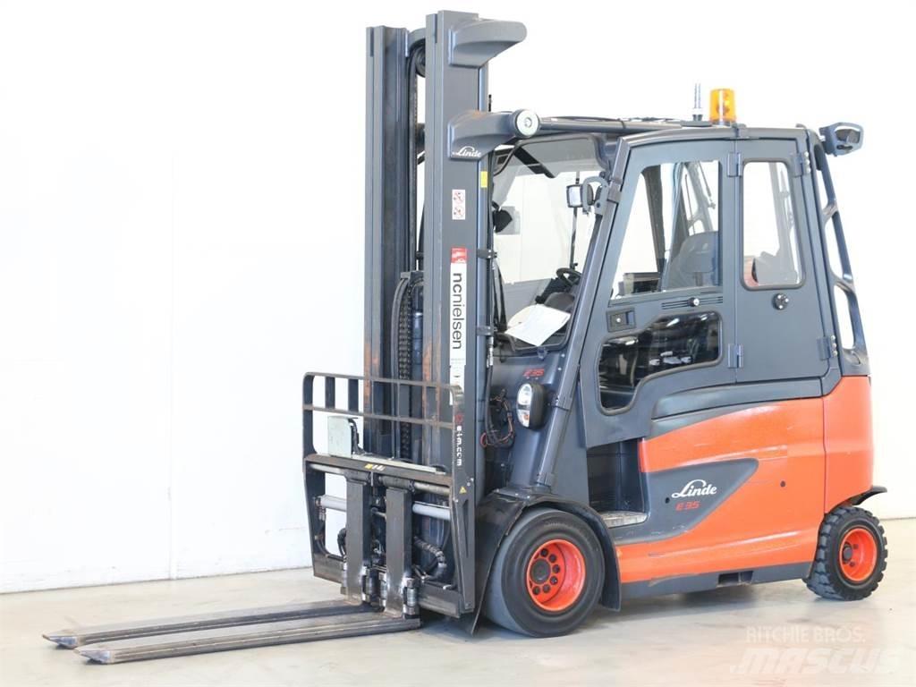 Linde E35HL/387 Електрически вилични кари-повдигачи