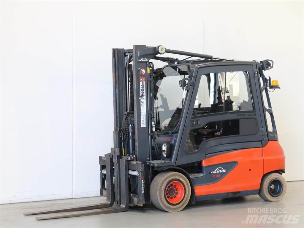 Linde E35L/387 Електрически вилични кари-повдигачи