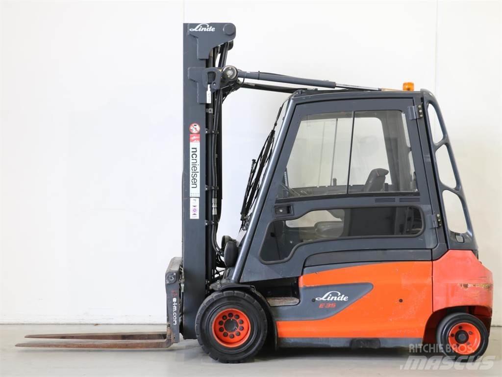 Linde E35L/387 Електрически вилични кари-повдигачи