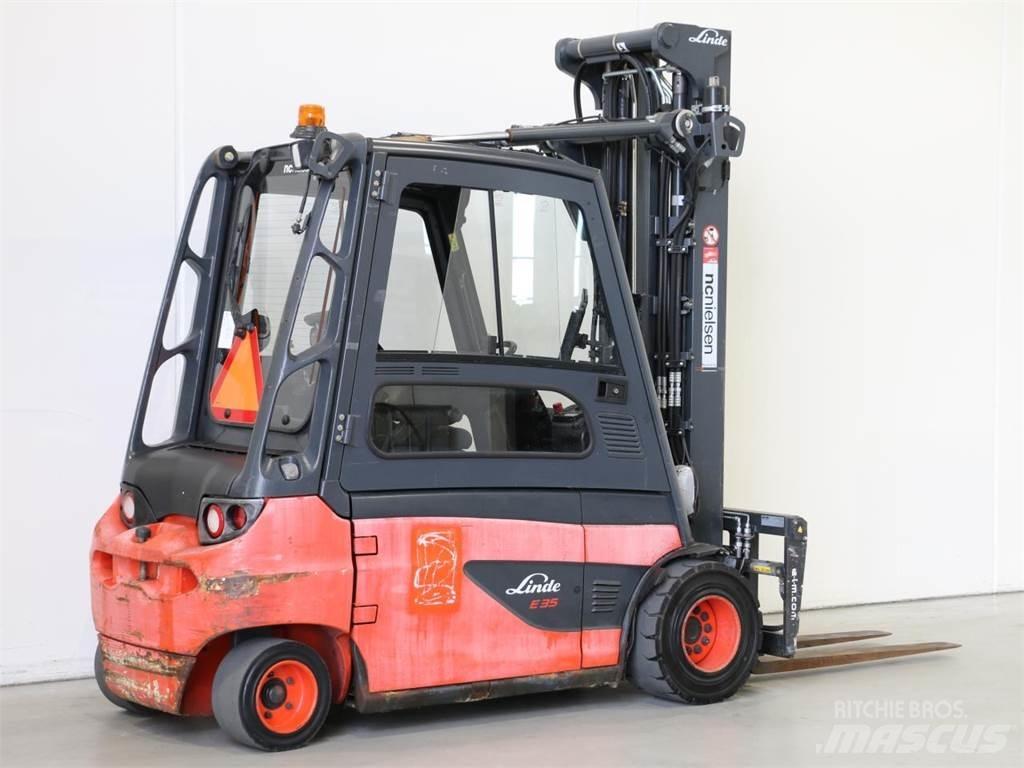Linde E35L/387 Електрически вилични кари-повдигачи