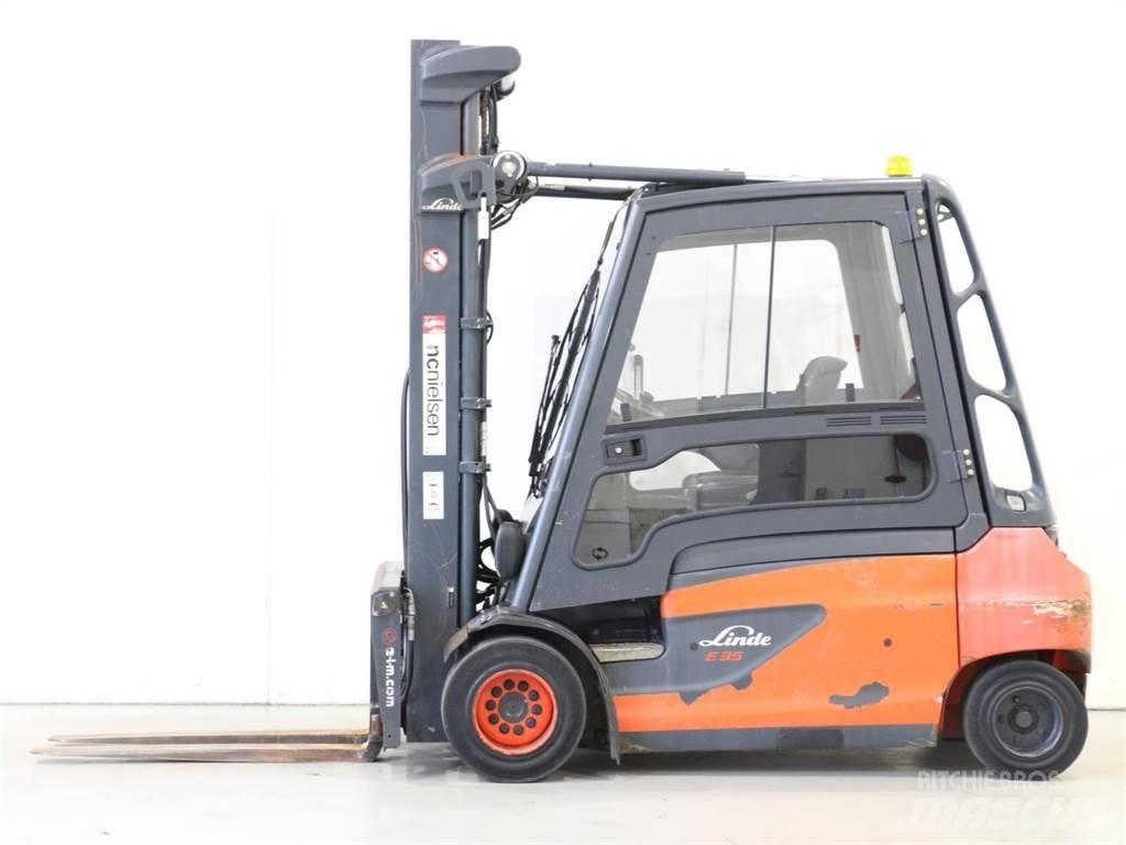 Linde E35L/387 Електрически вилични кари-повдигачи