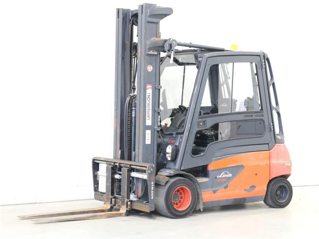 Linde E35L/387 Електрически вилични кари-повдигачи
