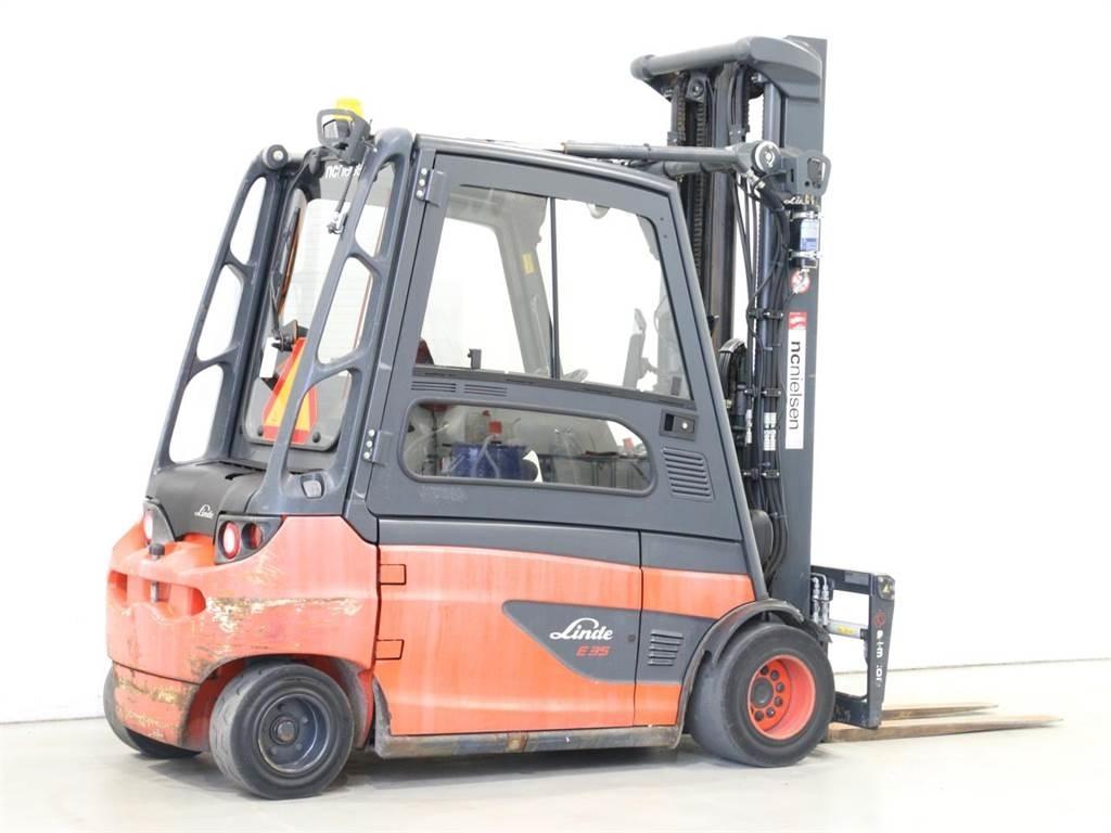 Linde E35L/387 Електрически вилични кари-повдигачи