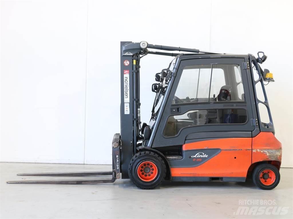 Linde E35L/387 Електрически вилични кари-повдигачи