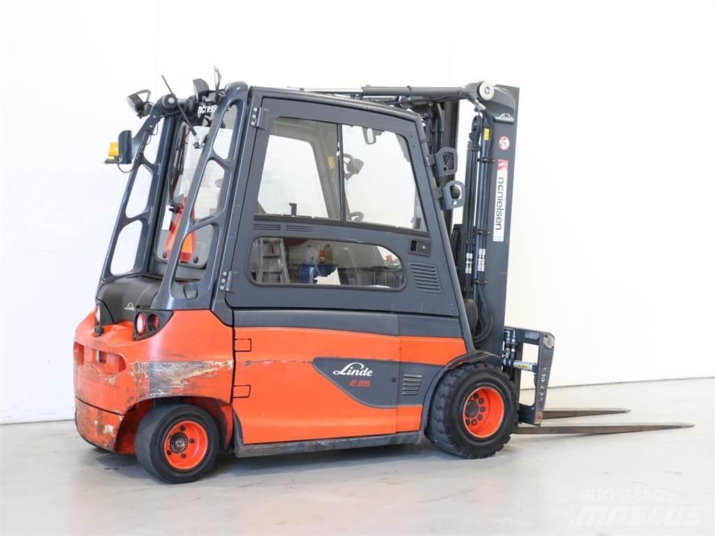 Linde E35L/387 Електрически вилични кари-повдигачи