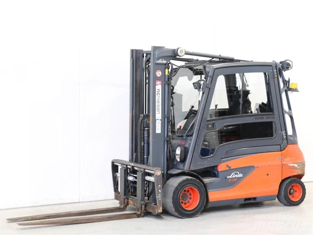 Linde E35L/387 Електрически вилични кари-повдигачи