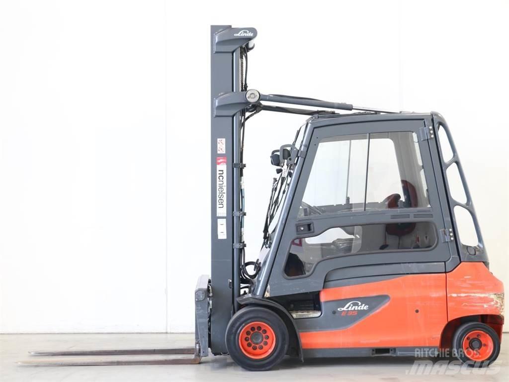 Linde E35L/387 Електрически вилични кари-повдигачи