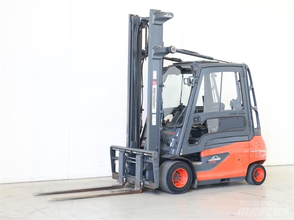 Linde E35L/387 Електрически вилични кари-повдигачи