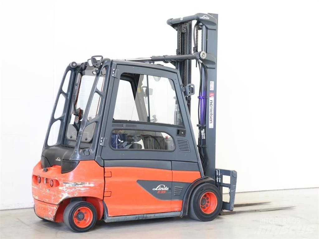 Linde E35L/387 Електрически вилични кари-повдигачи