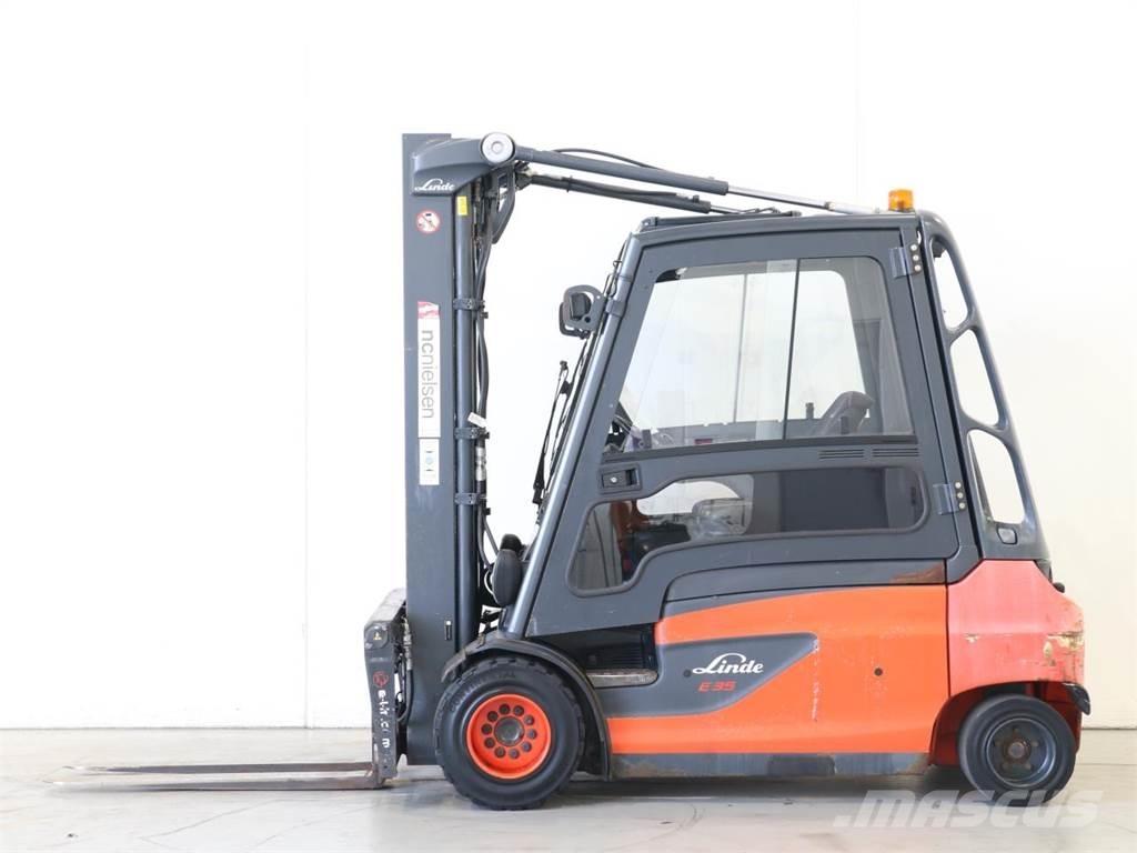 Linde E35L/387 Електрически вилични кари-повдигачи