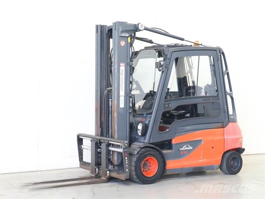 Linde E35L/387 Електрически вилични кари-повдигачи
