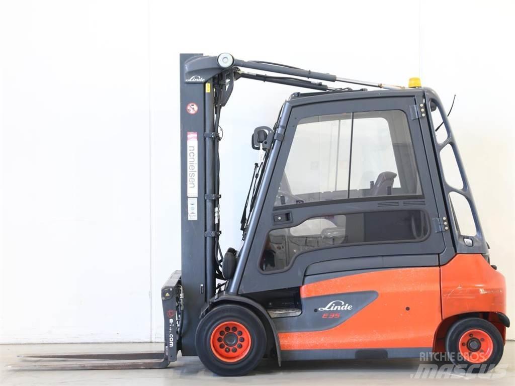 Linde E35L/387 Електрически вилични кари-повдигачи