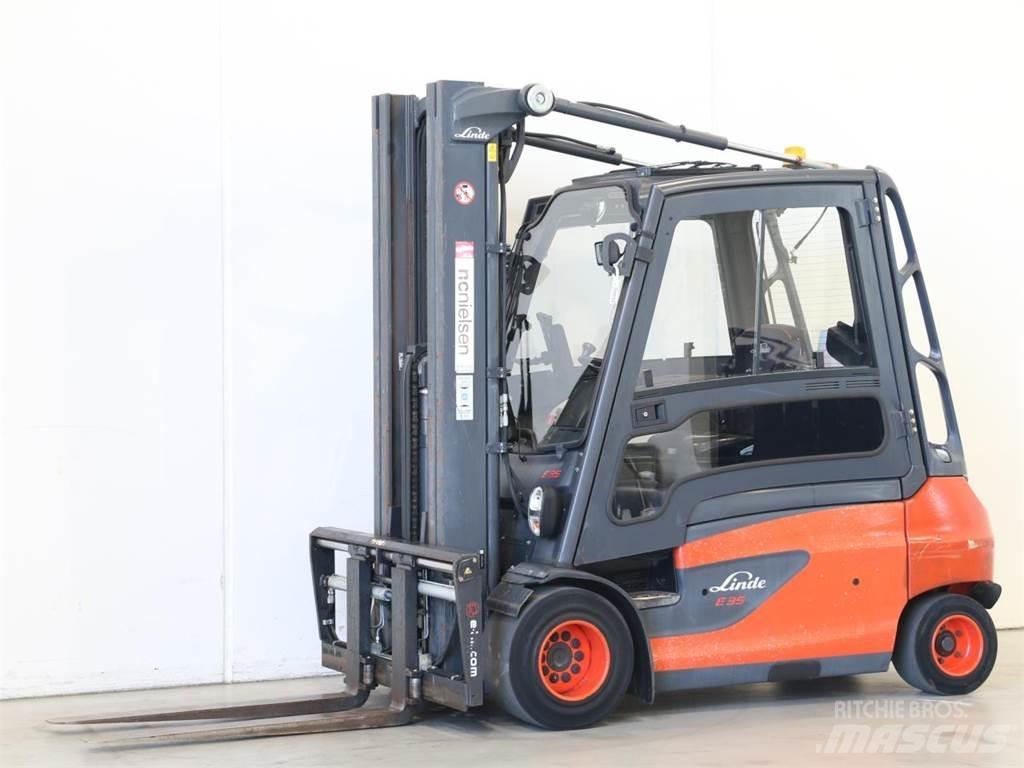 Linde E35L/387 Електрически вилични кари-повдигачи