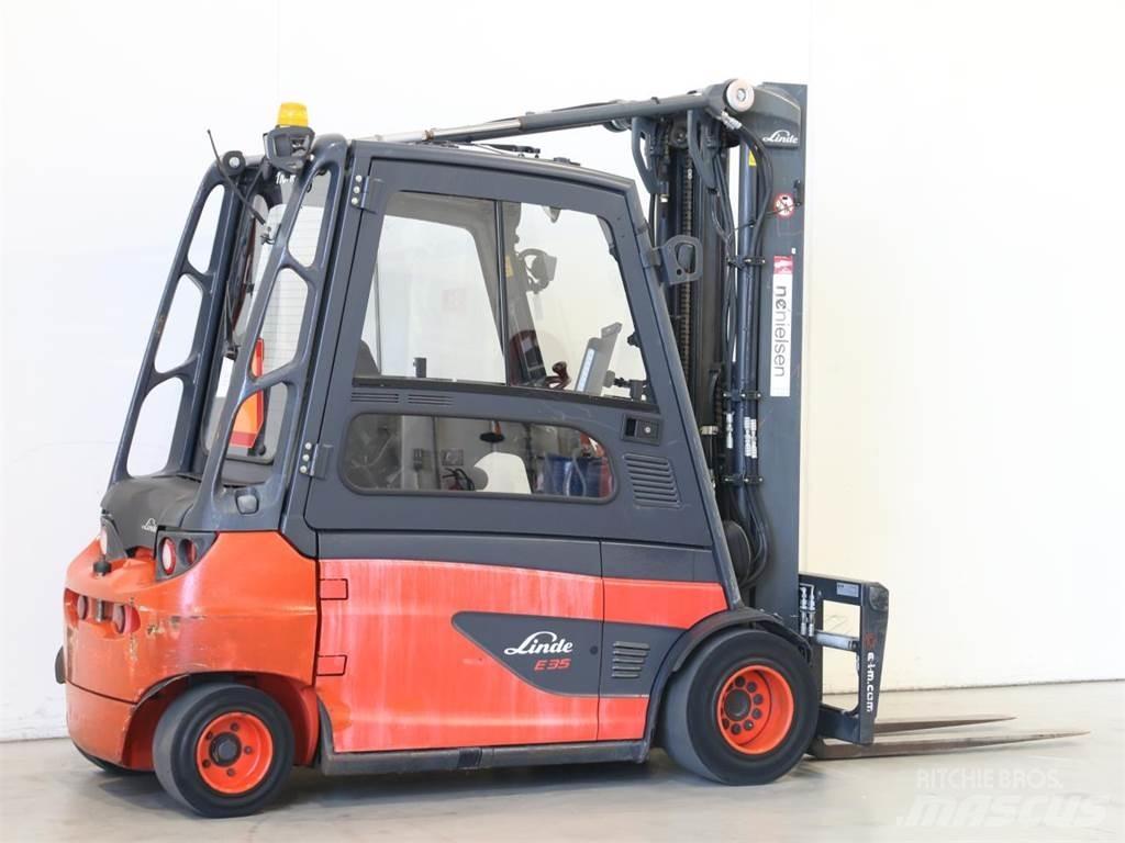Linde E35L/387 Електрически вилични кари-повдигачи