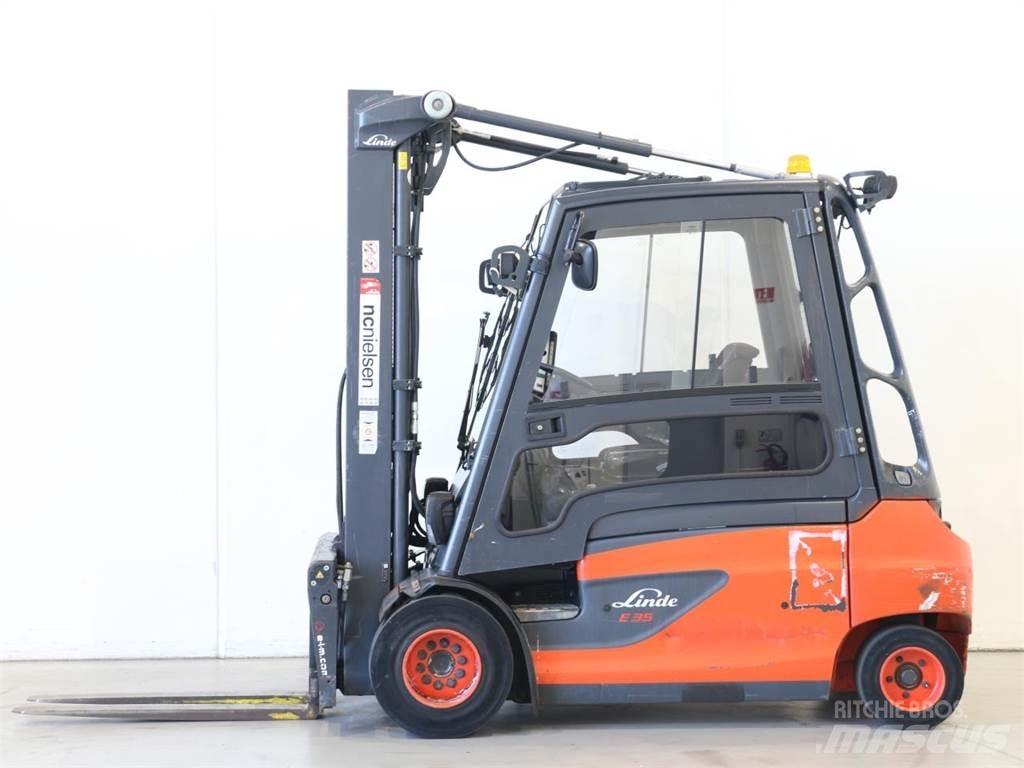 Linde E35L/387 Електрически вилични кари-повдигачи
