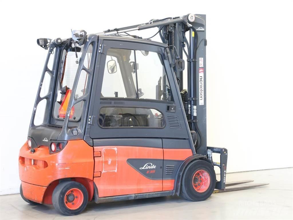 Linde E35L/387 Електрически вилични кари-повдигачи
