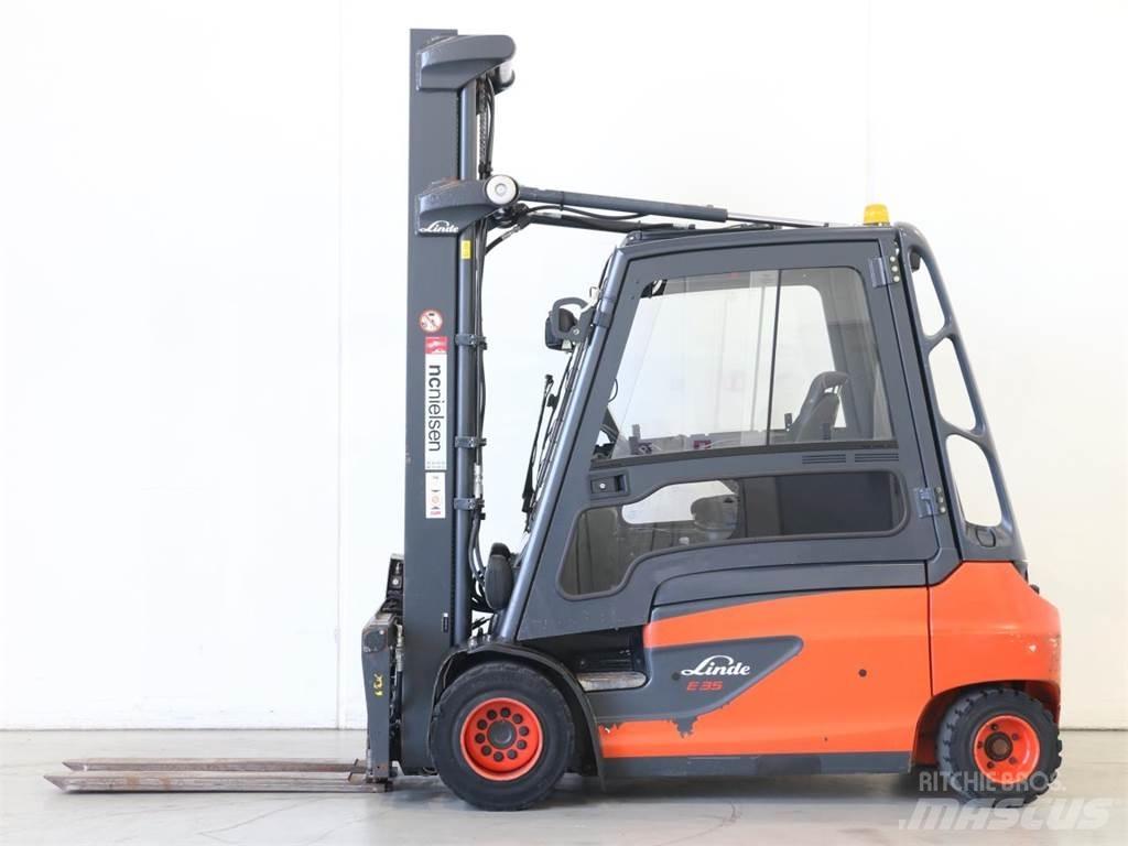 Linde E35L/387 Електрически вилични кари-повдигачи