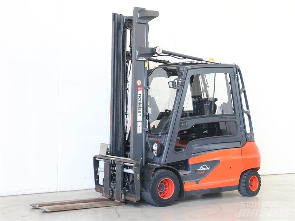 Linde E35L/387 Електрически вилични кари-повдигачи
