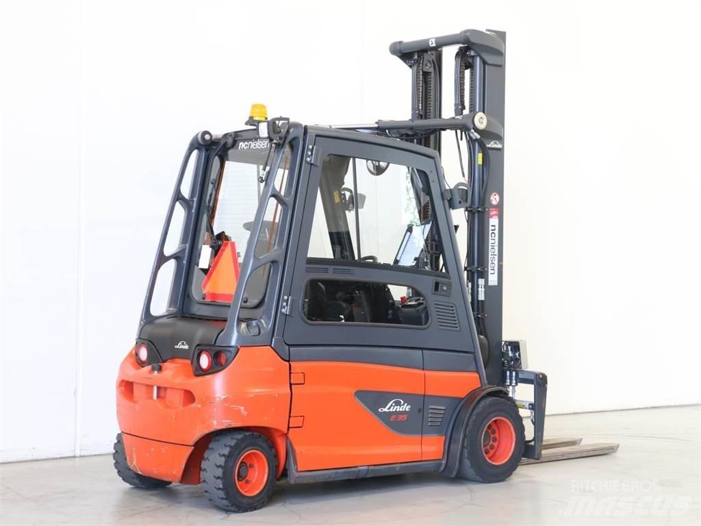 Linde E35L/387 Електрически вилични кари-повдигачи