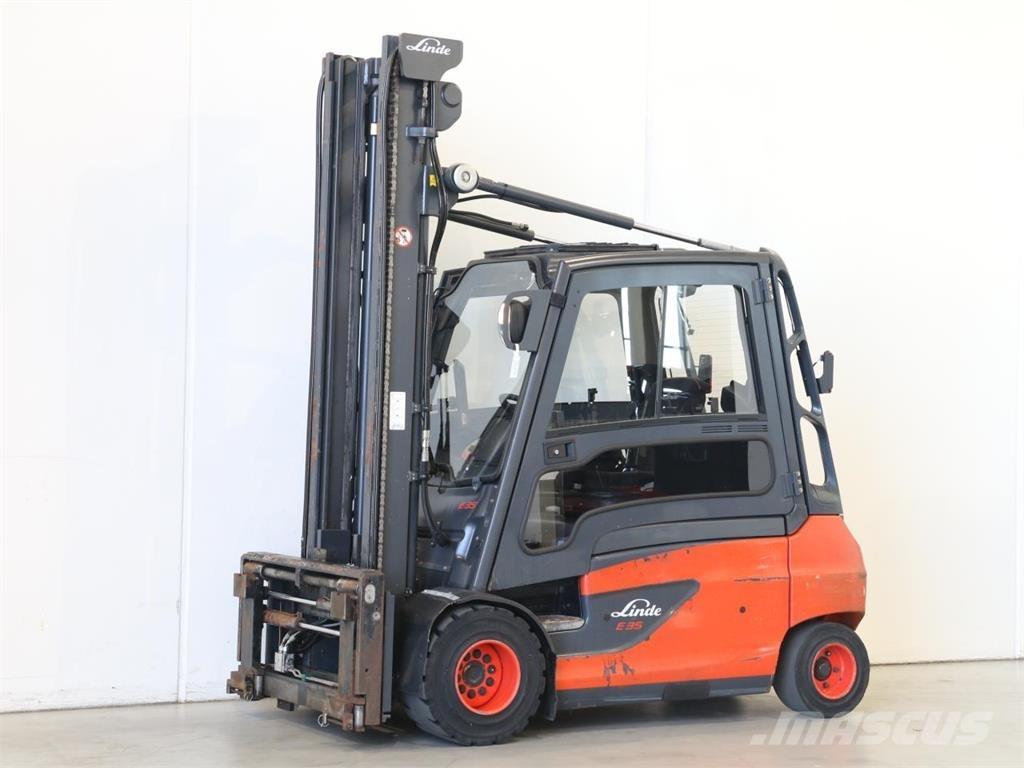 Linde E35L/387 Електрически вилични кари-повдигачи